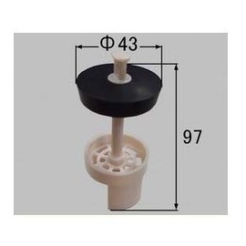 [LF-FA4G-1] INAX/LIXIL Bathroom Parts for Bathroom Vanity with Hair Catch, Knob Drain Plug