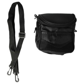 vhbw Universal case Size M Black Suitable for Camera, Camcorder, Camera Sony Alpha 3000, 5000, 5100, 6000, A3000, A5000, A5100, A6000, NEX-3