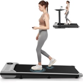 famous brand Under Desk Treadmill Walking Pad 2In1 2.5HP Low Noise Remote Control Walking Pad - Gray
