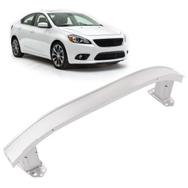 KUAFU Front Bumper Reinforcement Compatible with 2013 2014 2015 2016 Dodge Dart Replacement for 68082361AB, CH1006226 Aluminium Silvery