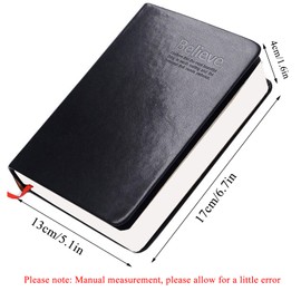 KXF B6 720 Horizontal Line Pages Super Thick Writing Notebooks Journal for Men Women Travel Diary Faux Leather Journal Memo Pad Notepad for Recording Notebook Journal School