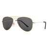 Kids Polarized Aviator Sunglasses for Little Girls Boys Age 3-8