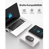 TECKNET Wireless Bluetooth Mouse Grey