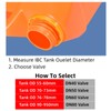 FIFIBANG IBC Water Tank Adapter, IBC Adapter IBC Tank Accessories,