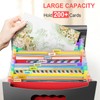 Vowcarol Greeting Card Organizer Expanding Organizer Greeting Card Storage Box