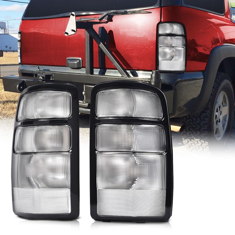 DOTCOM Tail Lights Assembly Rear Lamps w/Wiring Harness,Fit For 2016