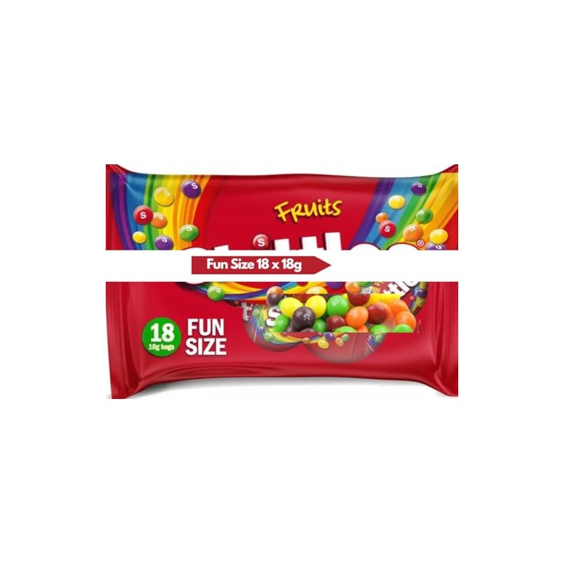 skittlezz Fun Size 18x18g - 1 Pack 324g