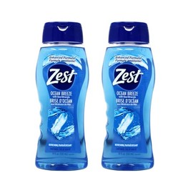 Zest Body Wash, Ocean Breeze, 18 fl oz (Paquete de 2)