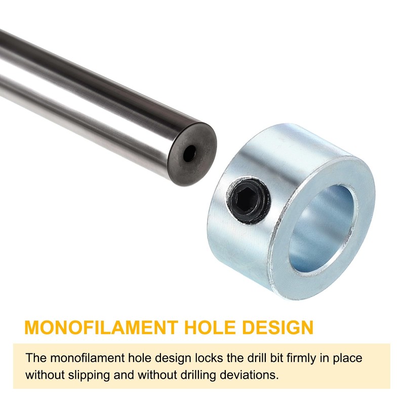 PATIKIL Bore 1/2" Shaft Collar 7/8" OD 1/2" Thickness, 8