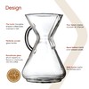 Chemex Pour-Over Glass Coffeemaker - Glass Handle Series - 10-Cup