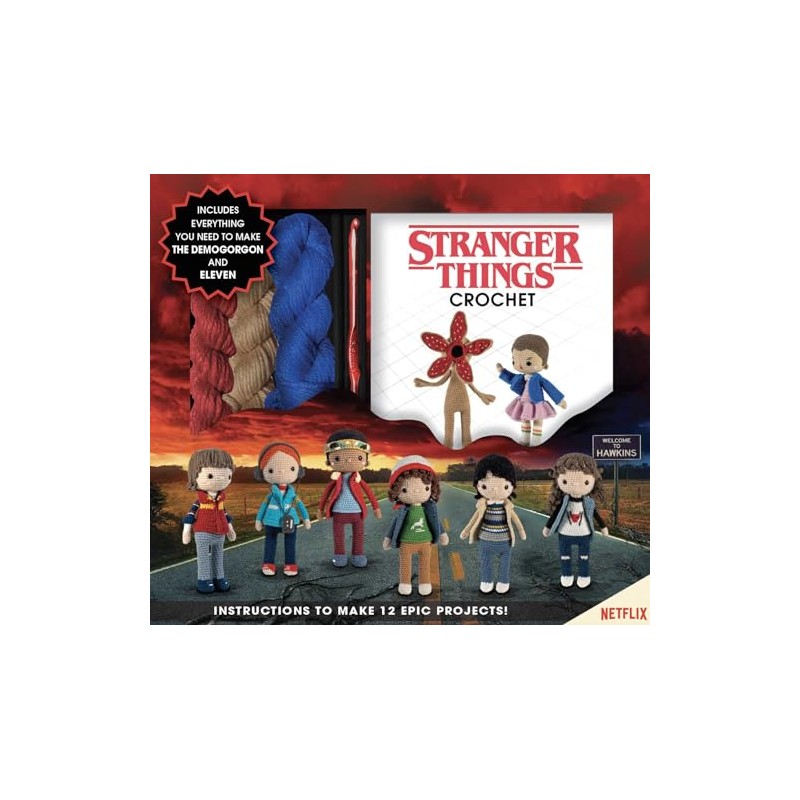 Stranger Things Crochet (Crochet Kits)