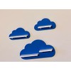 PsGreen Set of 3 Clouds Suitable / Compatible with Toniebox