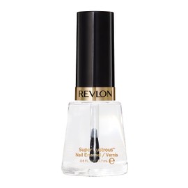 REVLON Revlon Super Lustrous Nail Polish, Chip-Resistant & Longwear Formula, High Shine Finish, 771 Clear, 0.5 fl oz