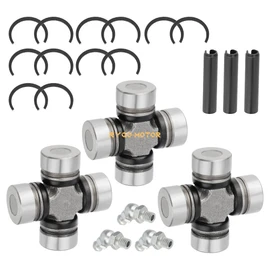 MATI 3PCS Front & Rear Prop Shaft U-Joint for Polaris RZR 1000 900 800-4 Turbo XP