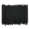 [2,000 Count] 5 Inch Plastic Stirrer Straws Sticks (Black) Short Coffee Sip Straws