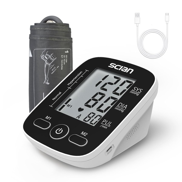Scian Blood Pressure Monitors BIHS Approved UK Upper Arm Blood