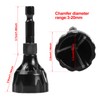 Kioiner Deburring External Chamfer Tool, Tungsten Blade External chamfering tool
