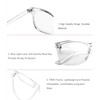 Hycredi Kids Blue Light Blocking Glasses，Anti Eyestrain & UV Protection,
