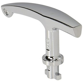 Takigen Key Handle No.0061-H 52mm Silver Zinc Alloy Knob
