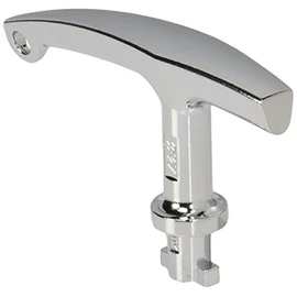 Takigen Key Handle No.0061-H 52mm Silver Zinc Alloy Knob