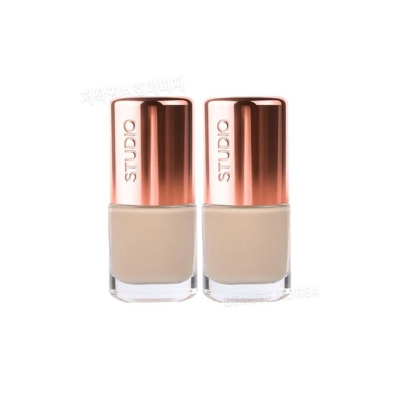The Saem Studio Glow Foundation Cool No. 21 10ml 2pcs