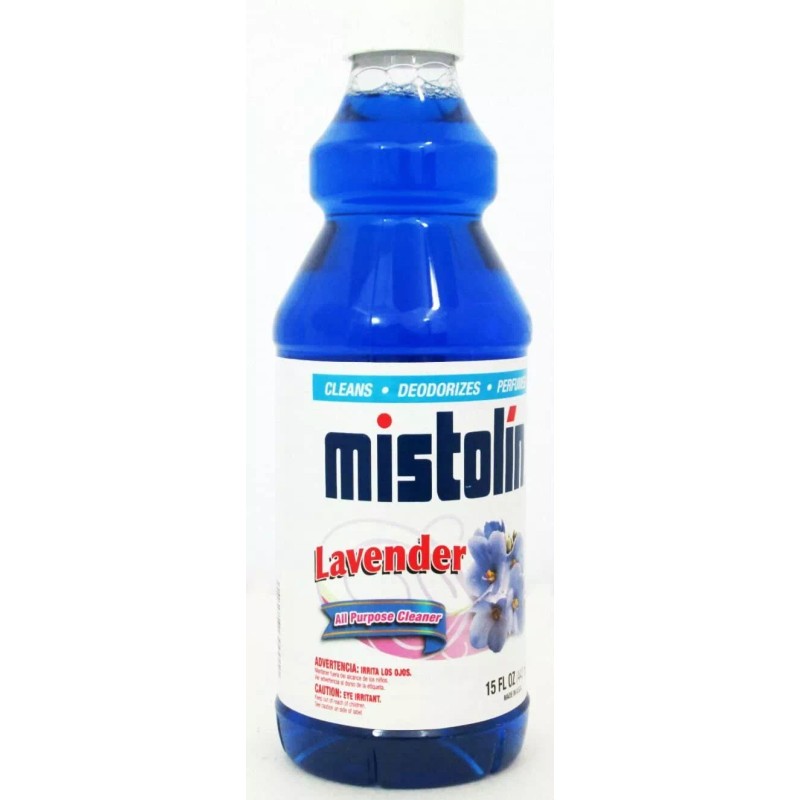 Mistolin Lavender All Purpose Cleaner 15oz (2 Pack)