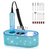 Nail Drill Electric File: DEDNMSCA Sparkly Professional Nail Drill Kit,