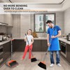 2-Pack is More economical,Upgraded Broom and Dustpan,with 52" Long Handle,