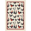Ulster Weavers Tea Towel-Rooster (100% Cotton, Orange), One Size