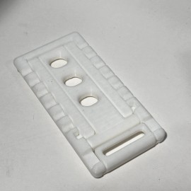 Unbranded 3D printed collapsible folding phone holder stand ~ choose your color - White