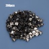 HEEPDD 200 Pieces Square Rivets, 9 mm Square Spike Studs