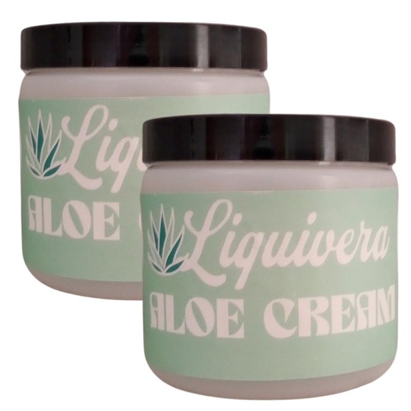 Liquivera Citron & Sage Scented Aloe Vera Body Cream, 16