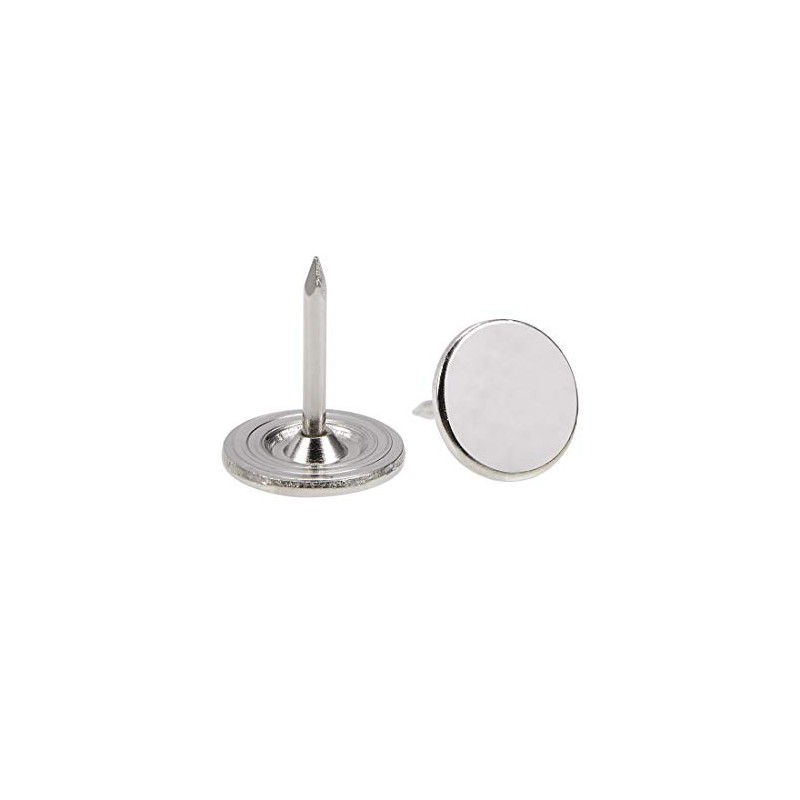 sourcing map Upholstery Pins 11 mm x 13 mm Flat