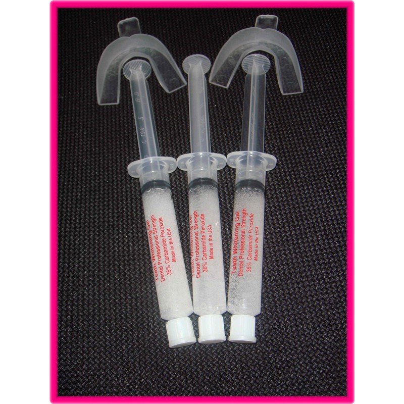 INSTANT WHITE SMILE optimized 30cc GELL ONLY syringes FREE TRAY