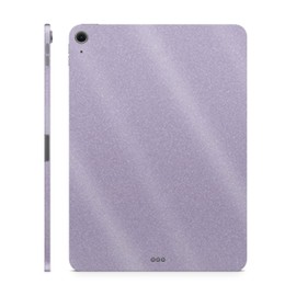 Glossy Glitter Tablet Skin Compatible with Apple iPad Air 11" (M3) 2025 - Solid Lavender - Premium 3M Vinyl Protective Wrap Decal Cover - Easy to Apply | Crafted in The USA by MightySkins