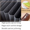 Unisex Anti-Credit Card Fraud Multi-Compartment Wallet, 24 Slots RFID Blocking