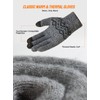 TRENDOUX Gloves for Men, Running Driving Glove Women Touchscreen Warm