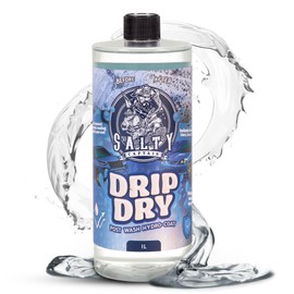 Salty Captain Drip Dry Hydrophobic Coating 33.8 oz – Post Wash Hydro Coat Safe for Cars, Boats & RVs – Glossy, UV-Protected Finish – Foam Gun Compatible & Easy to Apply – Premium Lab Tested Quality