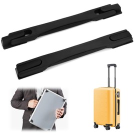 2 Pieces Suitcase Handle Replacement, Suitcase Handles, Replacement Luggage Handle Made of Plastic, Luggage Handle Made of Plastic Replacement Handle, Black Replacement Handle for Suitcase Box,