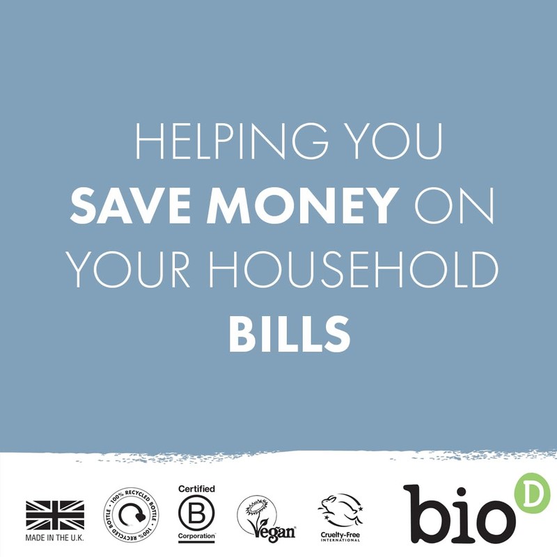 Bio-D Laundry Liquid Lavender Concentrated Non Bio 1 Litre