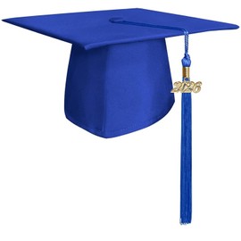 Endea Graduation Matte Cap & Tassel (Royal Blue, 2026)