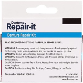 Repair-It Denture Repair Kit, Zinc Free 1 kit
