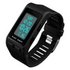 Watches for Men Digital Sports Black Rectangular Watches Waterproof LED