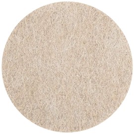 Super Sliders 5" Round Reusable Furniture Sliders for Hard Surfaces - Effortless Moving and Surface Protection, Beige (4)