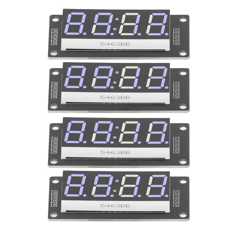 4 Set 4 Digit Digital Tube LED Display Board 7
