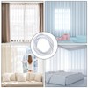 AvoDovA Curtain Wire and Hooks Set, 5M White Net Curtain