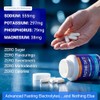 Fasting Salts Capsules Pure Electrolytes for Fasting. Sodium, Potassium, Magnesium,