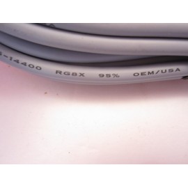 Workman 8X-50-PL-PL CB RADIO 50` FOOT COAX CABLE RG8X (MINI 8) MOLDED ENDS