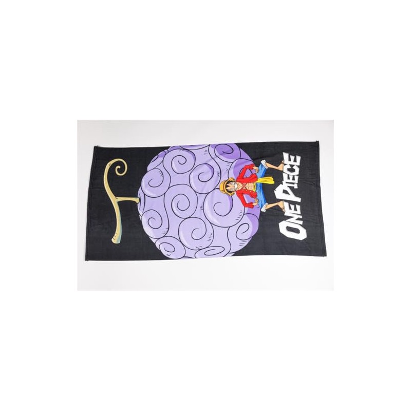 aymax One Piece Beach Towel Luffy and Demon Fruit 70