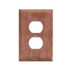Whitecap Teak Outlet Cover/Receptacle Plate - 2 Pack Marine RV